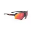 Rudy Project Deltabeat RP Optics Sunglasses - Charcoal/MultiLaser Red