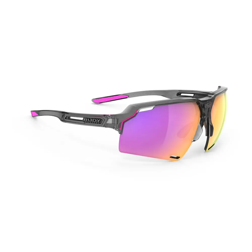 uPRISE Bikes Rudy Project Deltabeat RP Optics Sunglasses - Crystal Ash/MultiLaser Sunset | Price match, 365 day return s, 18-Month Warranty, Finance Available & Free UK Delivery