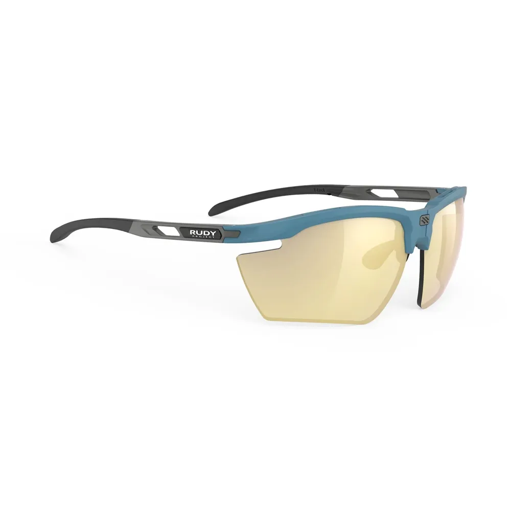 uPRISE Bikes Rudy Project Magnus RP Optics Sunglasses - Light Teal/MultiLaser Gold | Price match, 365 day return s, 18-Month Warranty, Finance Available & Free UK Delivery