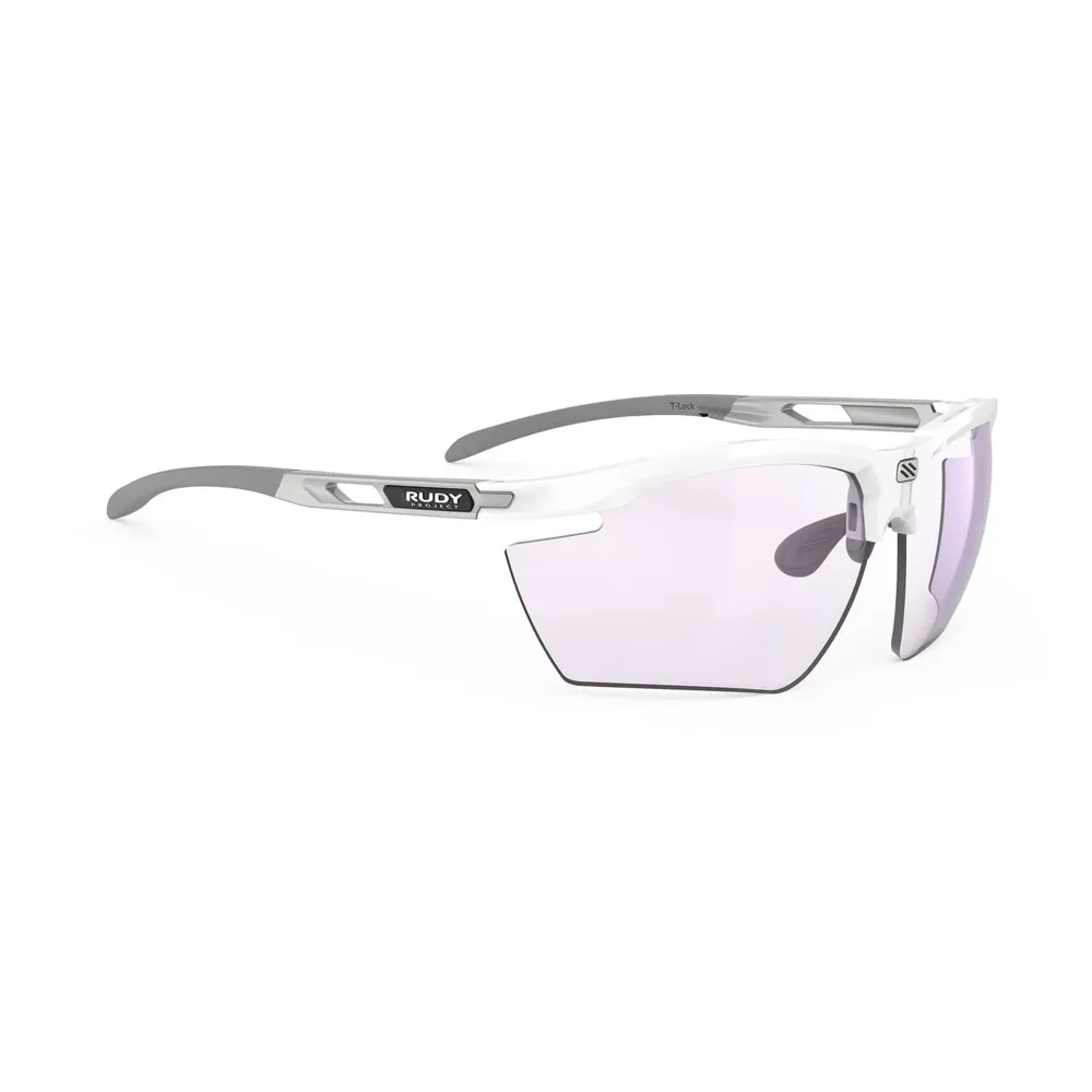 uPRISE Bikes Rudy Project Magnus ImpactX PH Sunglasses - White/2Laser Purple | Price match, 365 day return s, 18-Month Warranty, Finance Available & Free UK Delivery