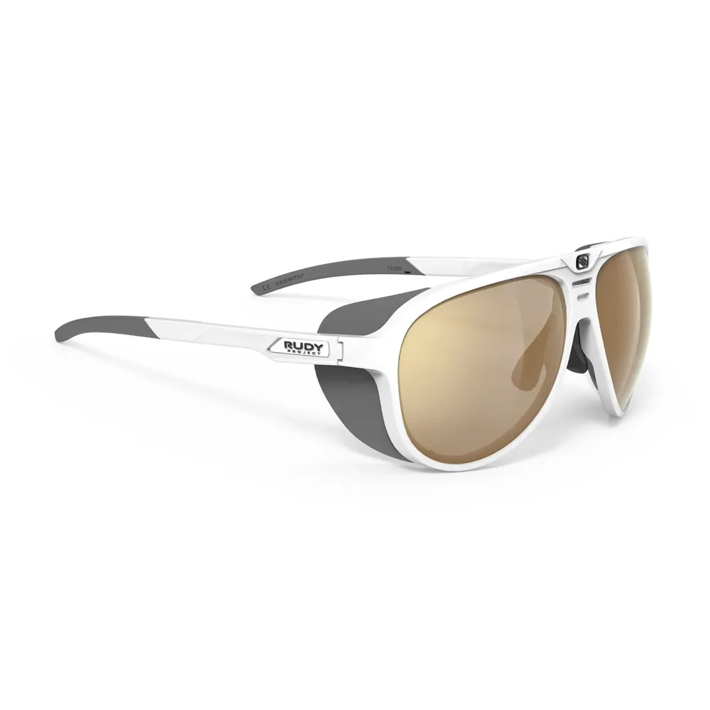 uPRISE Bikes Rudy Project Stardash ImpactX PH Sunglasses - White/2Laser Crimson | Price match, 365 day return s, 18-Month Warranty, Finance Available & Free UK Delivery