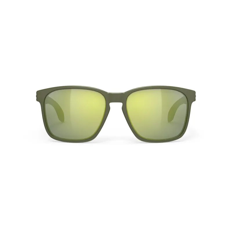 Rudy Project Lightflow A RP Optics Sunglasses - Olive/Laser Green-2