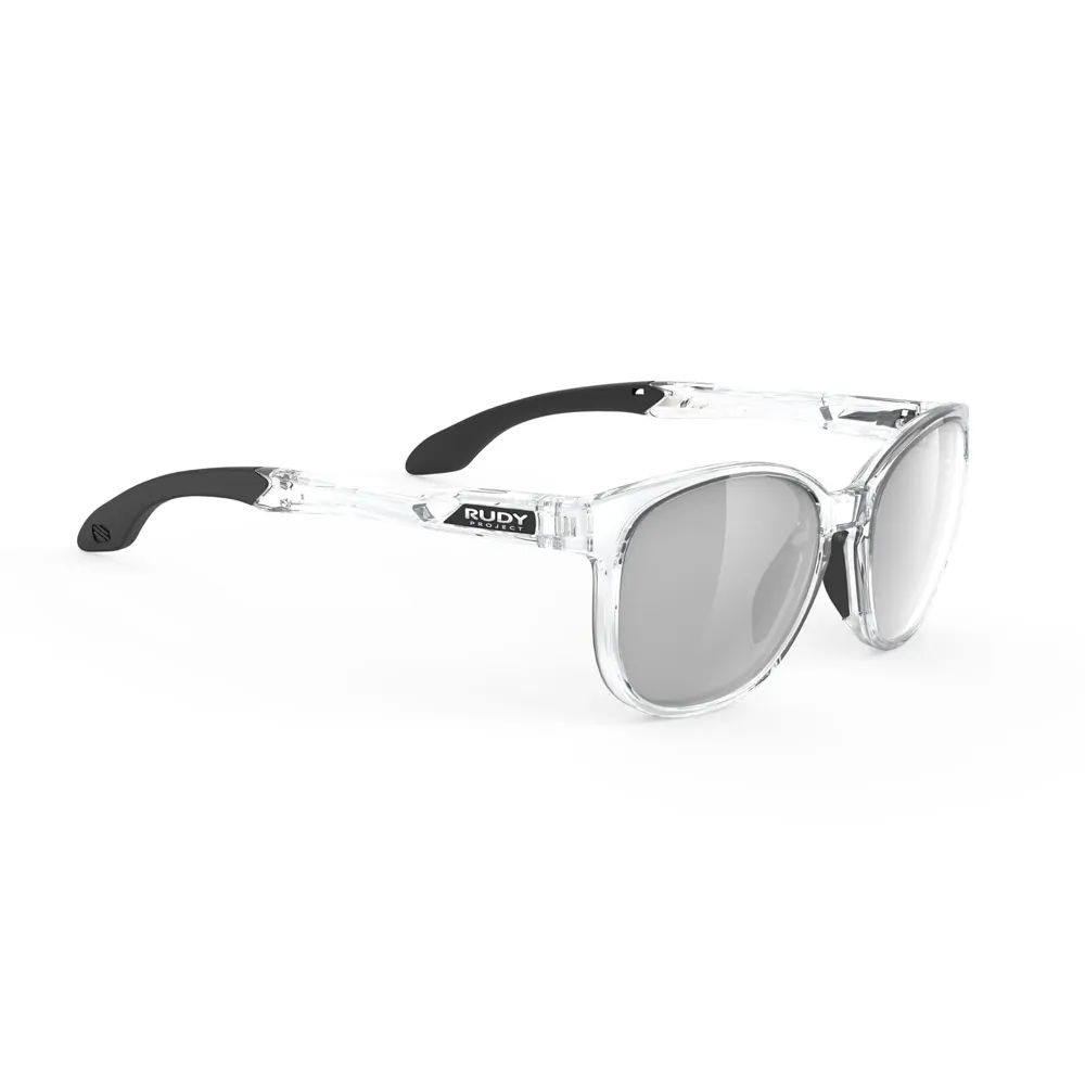 uPRISE Bikes Rudy Project Lightflow B RP Optics Sunglasses - Crystal Gloss/Laser Black | Price match, 365 day return s, 18-Month Warranty, Finance Available & Free UK Delivery