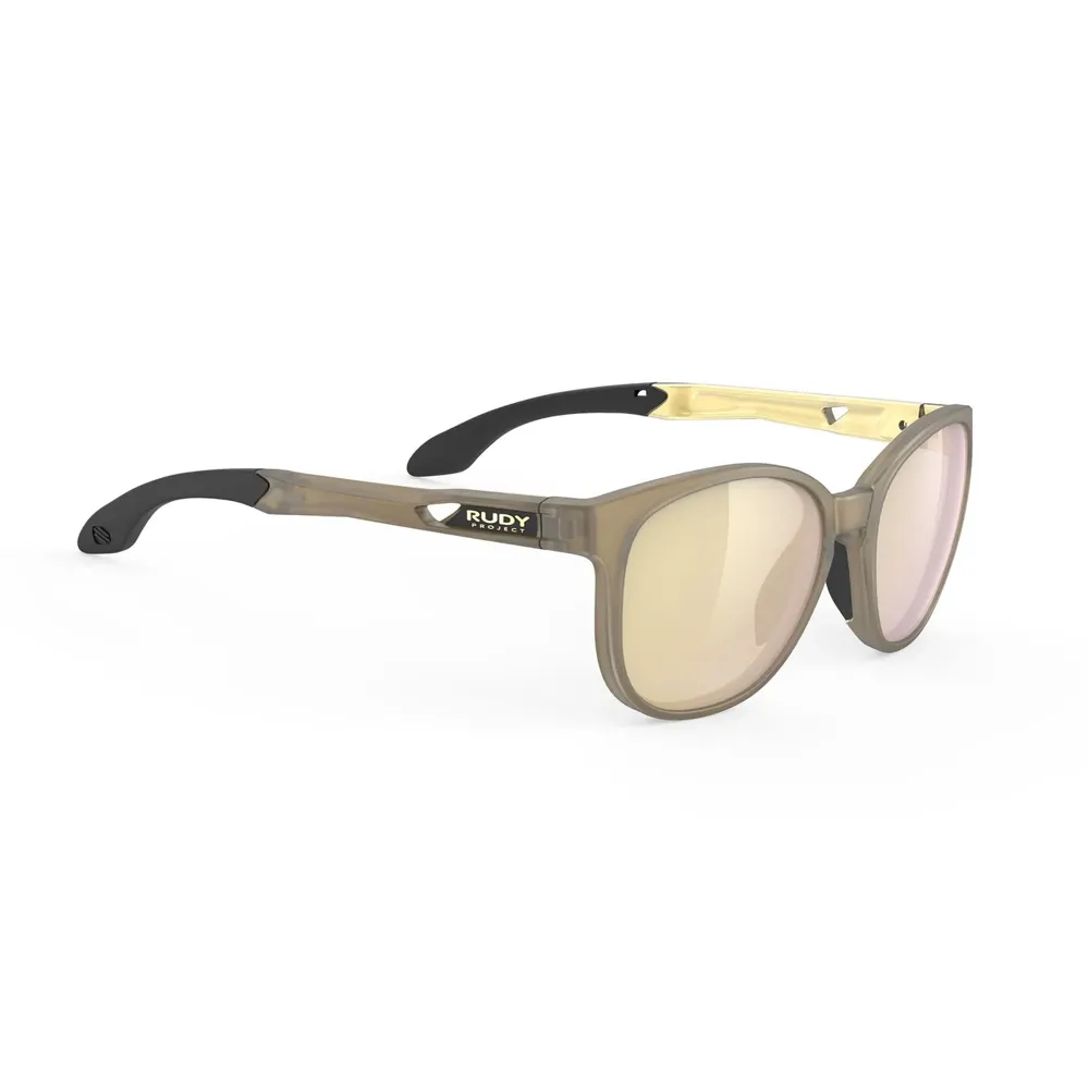uPRISE Bikes Rudy Project Lightflow B RP Optics Sunglasses - Ice Gold/MultiLaser Gold | Price match, 365 day return s, 18-Month Warranty, Finance Available & Free UK Delivery
