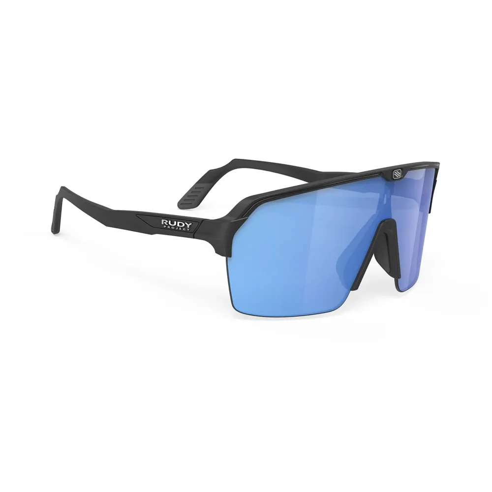 uPRISE Bikes Rudy Project Spinshield Air RP Optics Sunglasses - Black/MultiLaser Blue | Price match, 365 day return s, 18-Month Warranty, Finance Available & Free UK Delivery