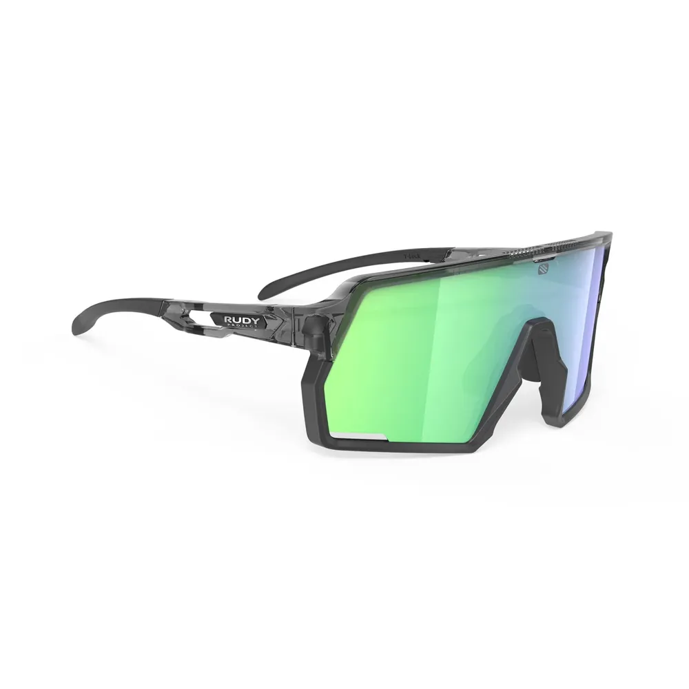 uPRISE Bikes Rudy Project Kelion RP Optics Sunglasses - Crystal Ash/MultiLaser Green | Price match, 365 day return s, 18-Month Warranty, Finance Available & Free UK Delivery