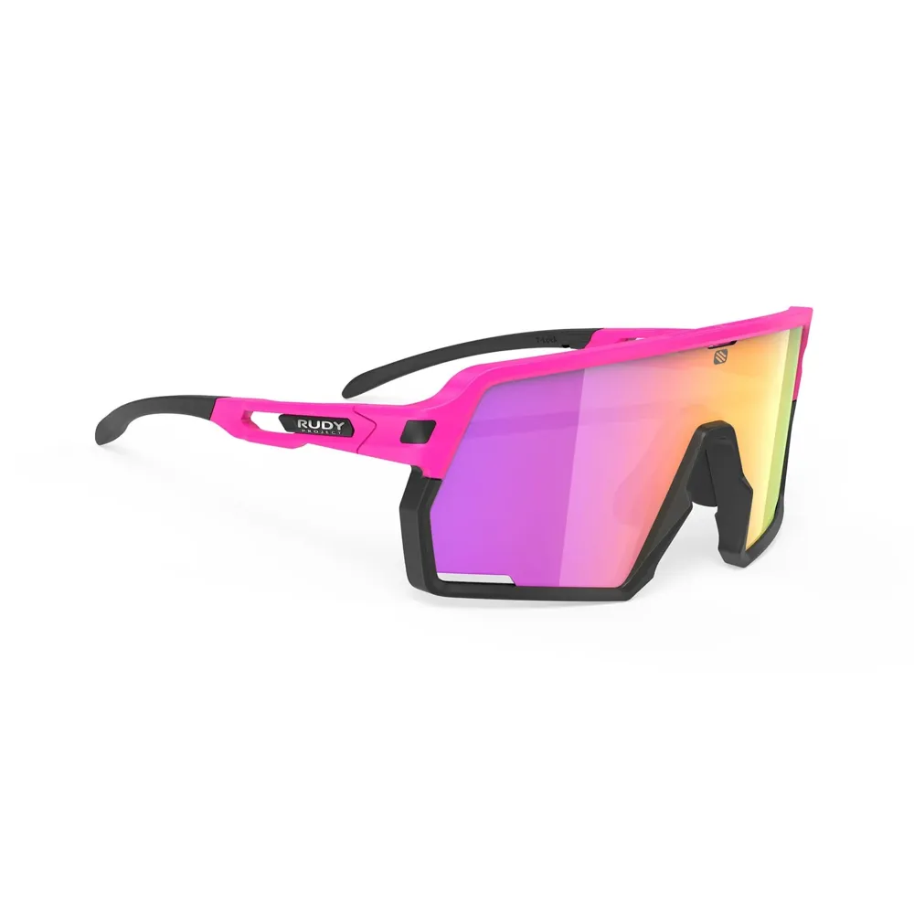 uPRISE Bikes Rudy Project Kelion RP Optics Sunglasses - Pink Fluo/MultiLaser Sunset | Price match, 365 day return s, 18-Month Warranty, Finance Available & Free UK Delivery