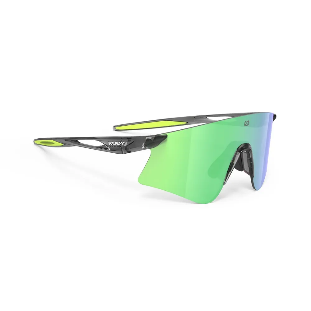 uPRISE Bikes Rudy Project Astral RP Optics Sunglasses - Crystal Ash/MultiLaser Green | Price match, 365 day return s, 18-Month Warranty, Finance Available & Free UK Delivery