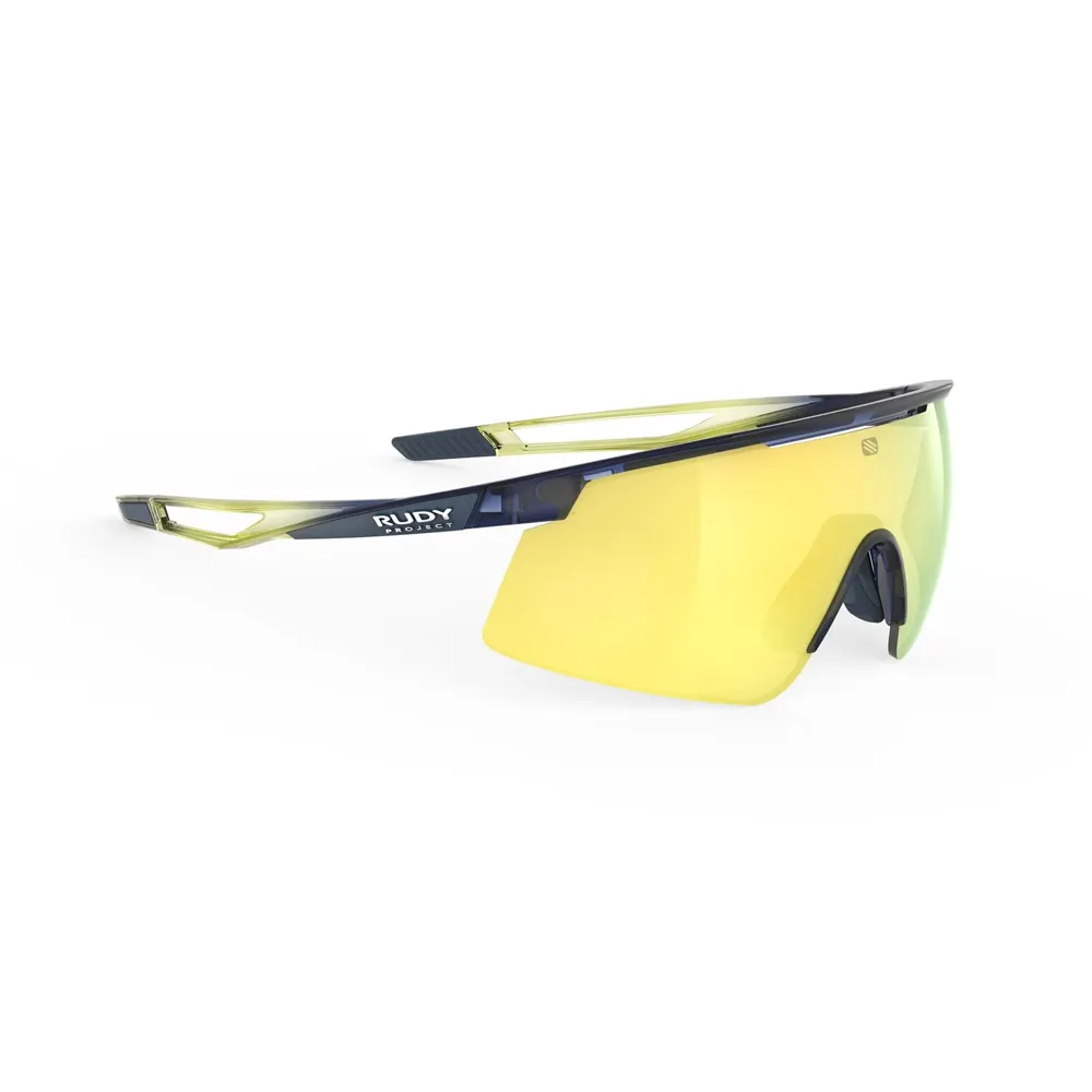 uPRISE Bikes Rudy Project Turbolence RP Optics Sunglasses - Blue/Green/MultiLaser Yellow | Price match, 365 day return s, 18-Month Warranty, Finance Available & Free UK Delivery