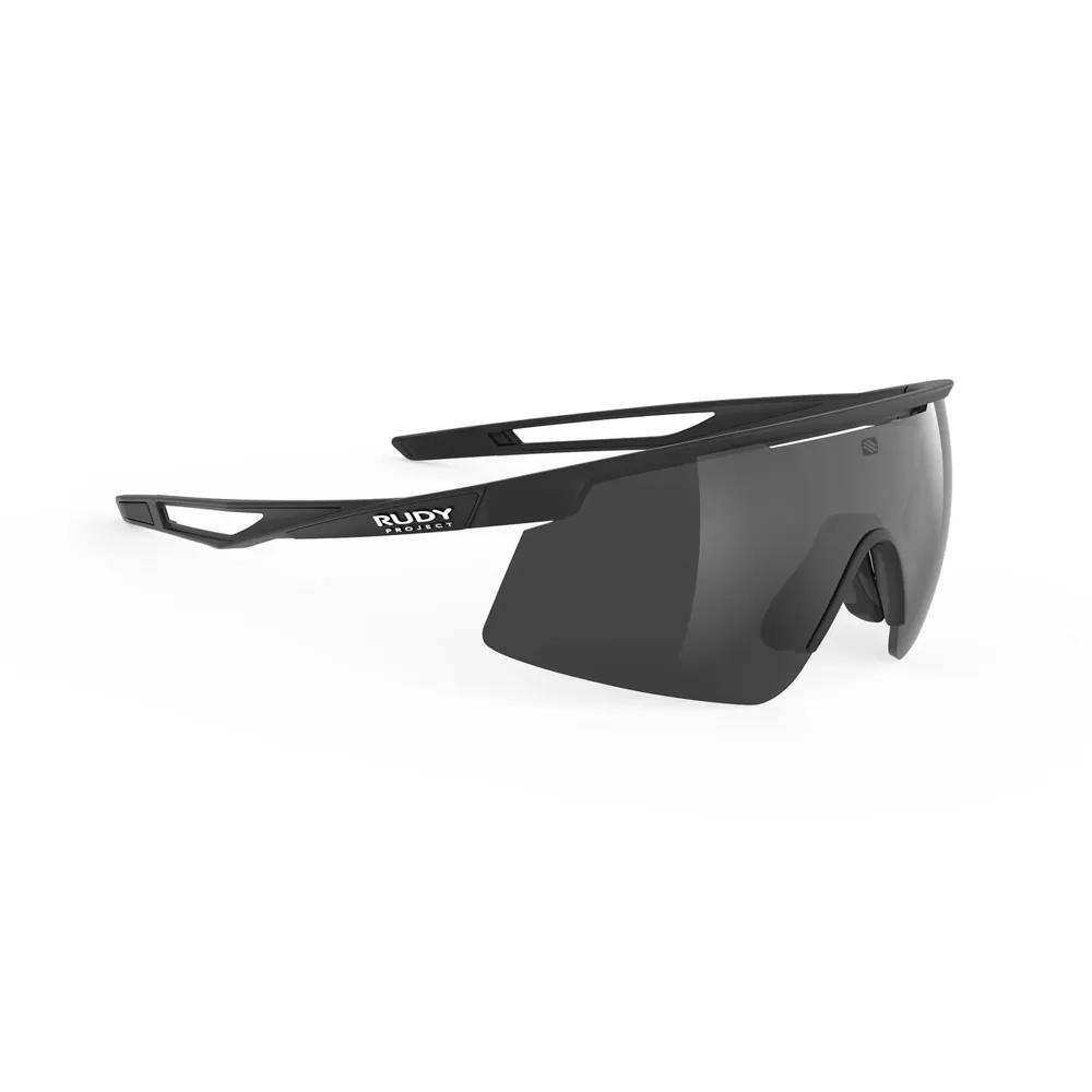 uPRISE Bikes Rudy Project Turbolence RP Optics Sunglasses - Black/Smoke Black | Price match, 365 day return s, 18-Month Warranty, Finance Available & Free UK Delivery