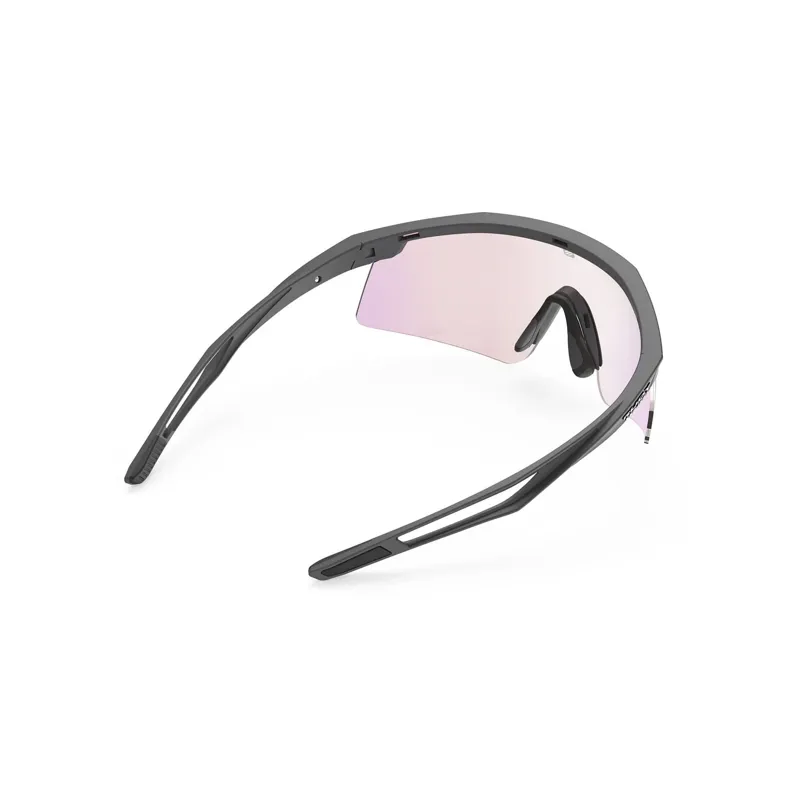 Rudy Project Turbolence Impact PH Sunglasses - Charcoal/2Laser Red-2