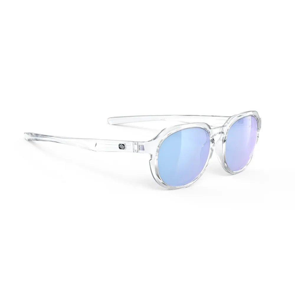 uPRISE Bikes Rudy Project Glamshady RP Optics Sunglasses - Crystal Gloss/MultiLaser Ice | Price match, 365 day return s, 18-Month Warranty, Finance Available & Free UK Delivery
