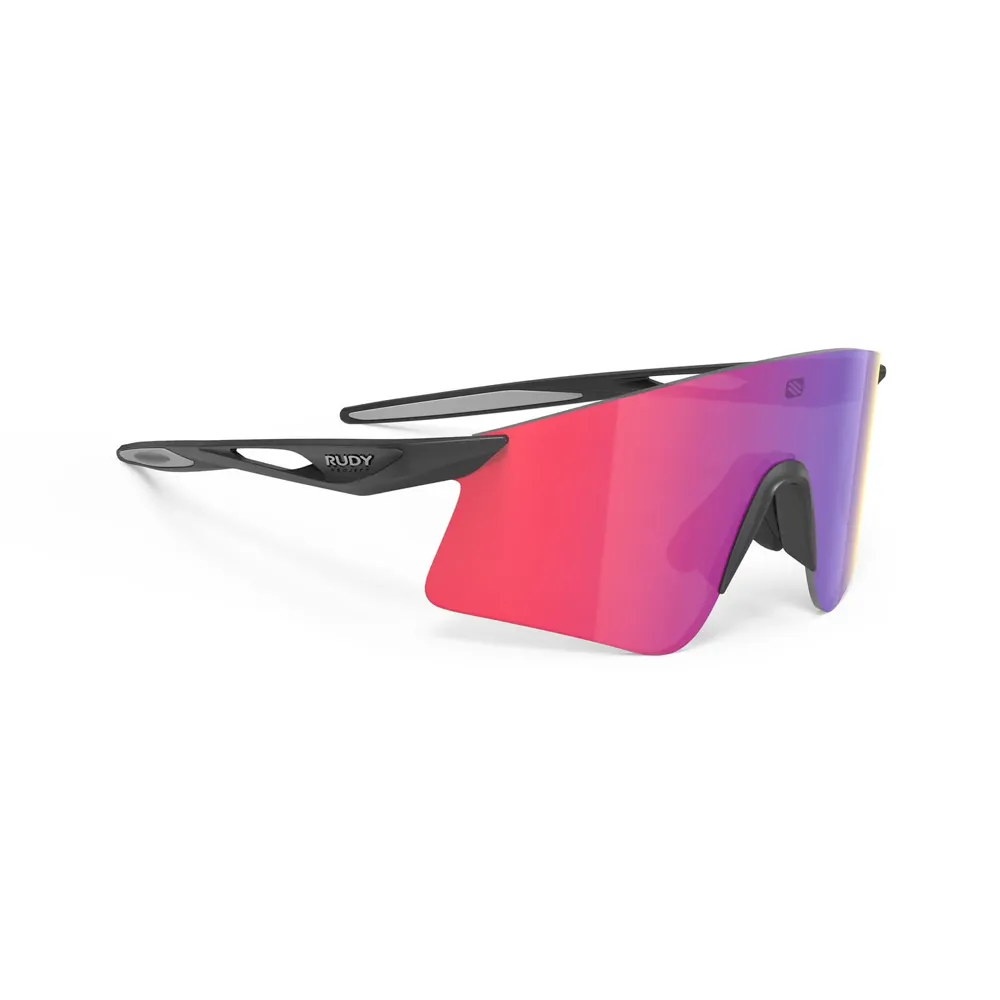 uPRISE Bikes Rudy Project Astral X RP Optics Sunglasses - Matt Black/MultiLaser Red | Price match, 365 day return s, 18-Month Warranty, Finance Available & Free UK Delivery
