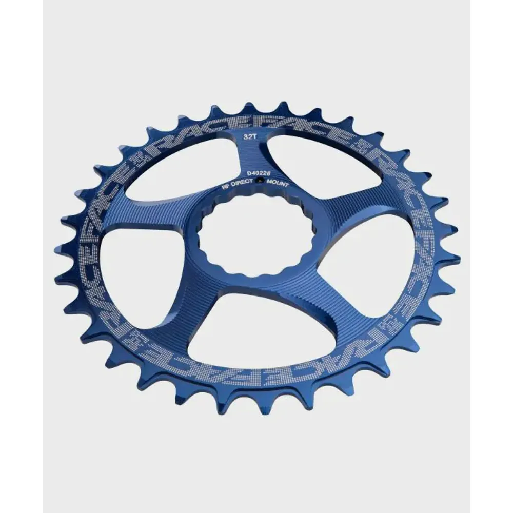 uPRISE Bikes Race Face Direct Mount 10/12 Speed MTB Chainring - Blue | Price match, 365 day return s, 18-Month Warranty, Finance Available & Free UK Delivery