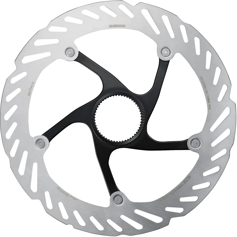uPRISE Bikes Shimano RT-CL700 Ice Tech Centre Lock Internal Lockring Rotor - 180mm | Price match, 365 day return s, 18-Month Warranty, Finance Available & Free UK Delivery