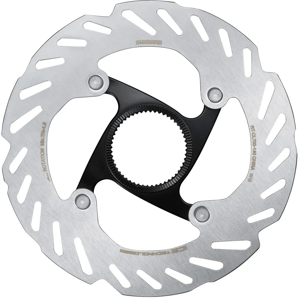 uPRISE Bikes Shimano RT-CL700 Ice Tech Centre Lock Internal Lockring Rotor - 140mm | Price match, 365 day return s, 18-Month Warranty, Finance Available & Free UK Delivery