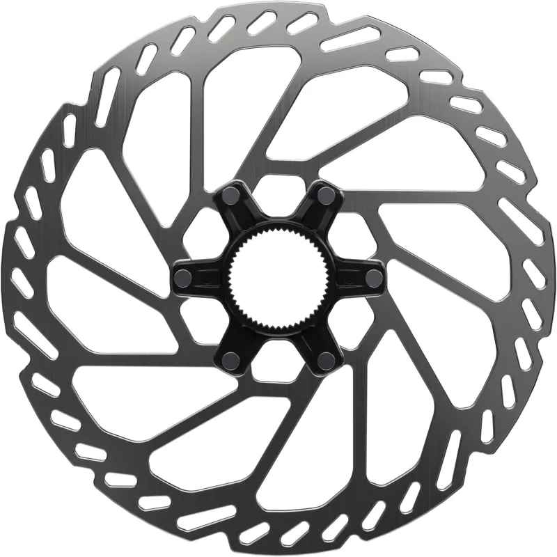 Shimano RT-CL750 Center Lock w/Internal Lock Ring 200mm  Disc Rotor - Silver/Black