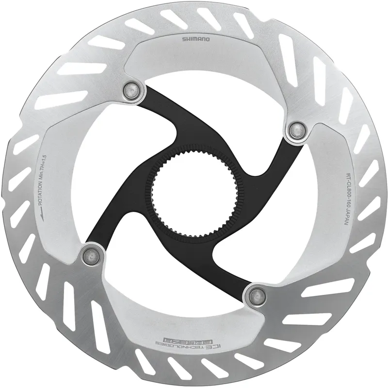 Shimano Steps RT-CL800 Ice Tech FREEZA Rotor + Internal Magnet Lockring-1