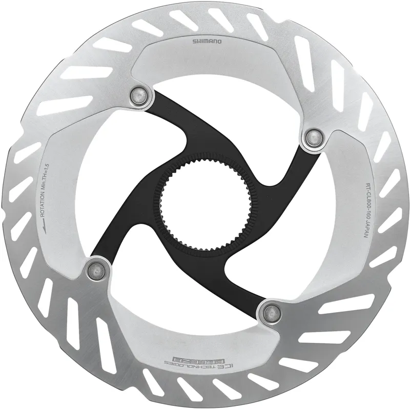 Shimano RT-CL800 Ice Tech FREEZA Disc Brake Rotor - Silver-1