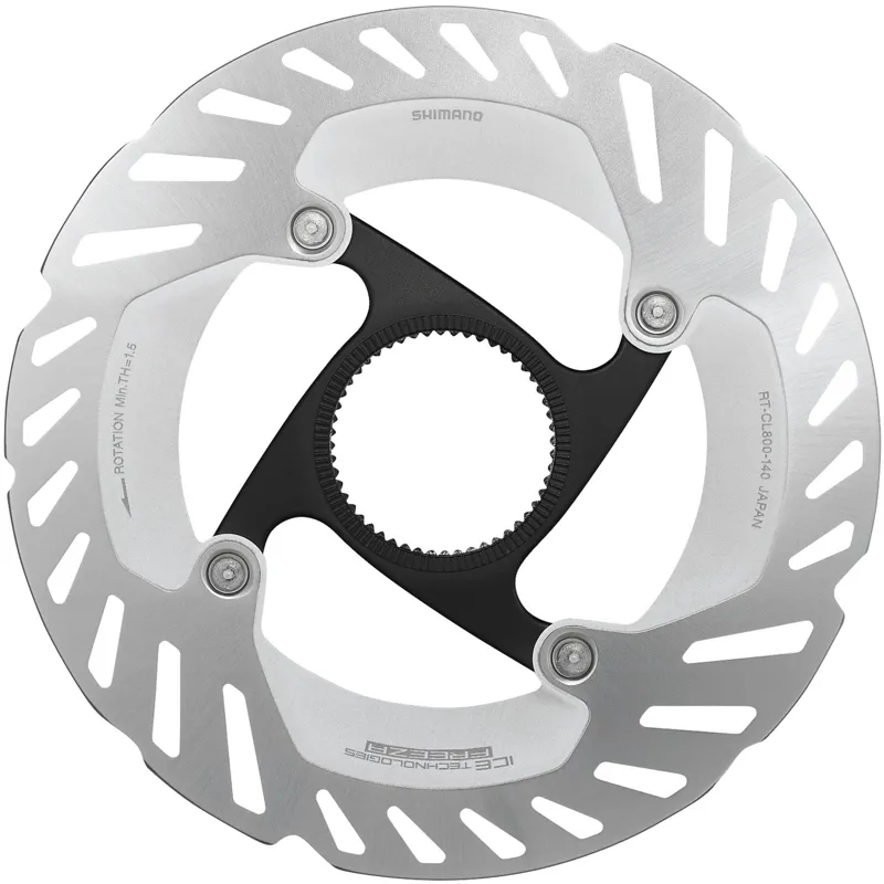 Shimano RT-CL800 Ice Tech FREEZA Disc Brake Rotor - Silver-2