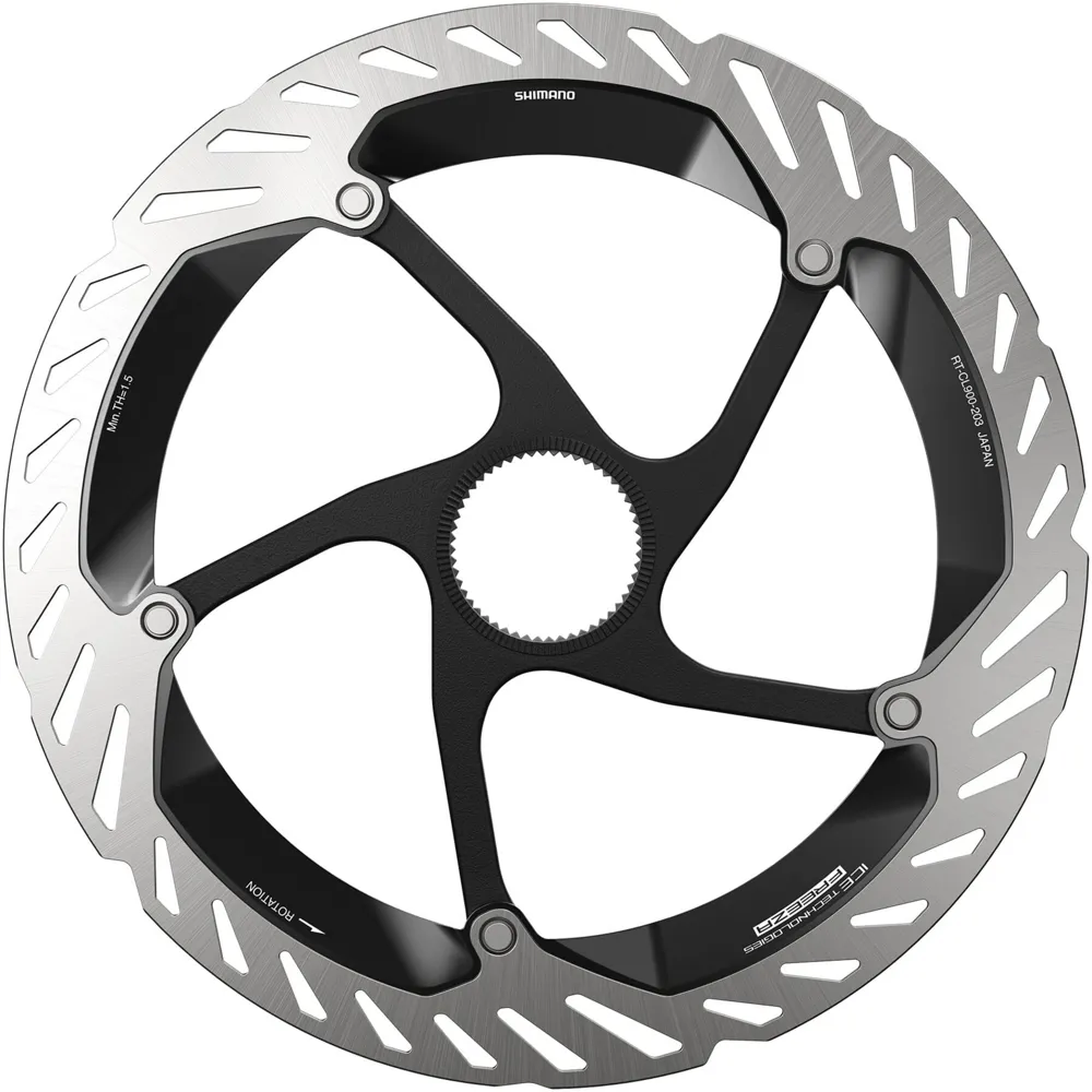 uPRISE Bikes Shimano RT-CL900 Ice Tech FREEZA Rotor + Internal Magnet Lockring 203mm | Price match, 365 day return s, 18-Month Warranty, Finance Available & Free UK Delivery