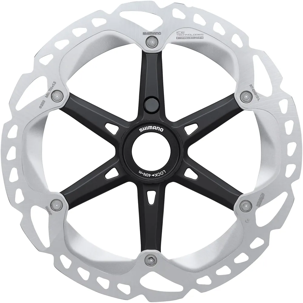 uPRISE Bikes Shimano RT-EM810 Steps Ice Tech FREEZA Rotor External Lockring Magnet 203mm | Price match, 365 day return s, 18-Month Warranty, Finance Available & Free UK Delivery