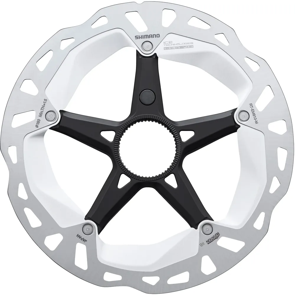 uPRISE Bikes Shimano RT-EM810 Steps Ice Tech Rotor Internal Lockring + Magnet 160mm | Price match, 365 day return s, 18-Month Warranty, Finance Available & Free UK Delivery