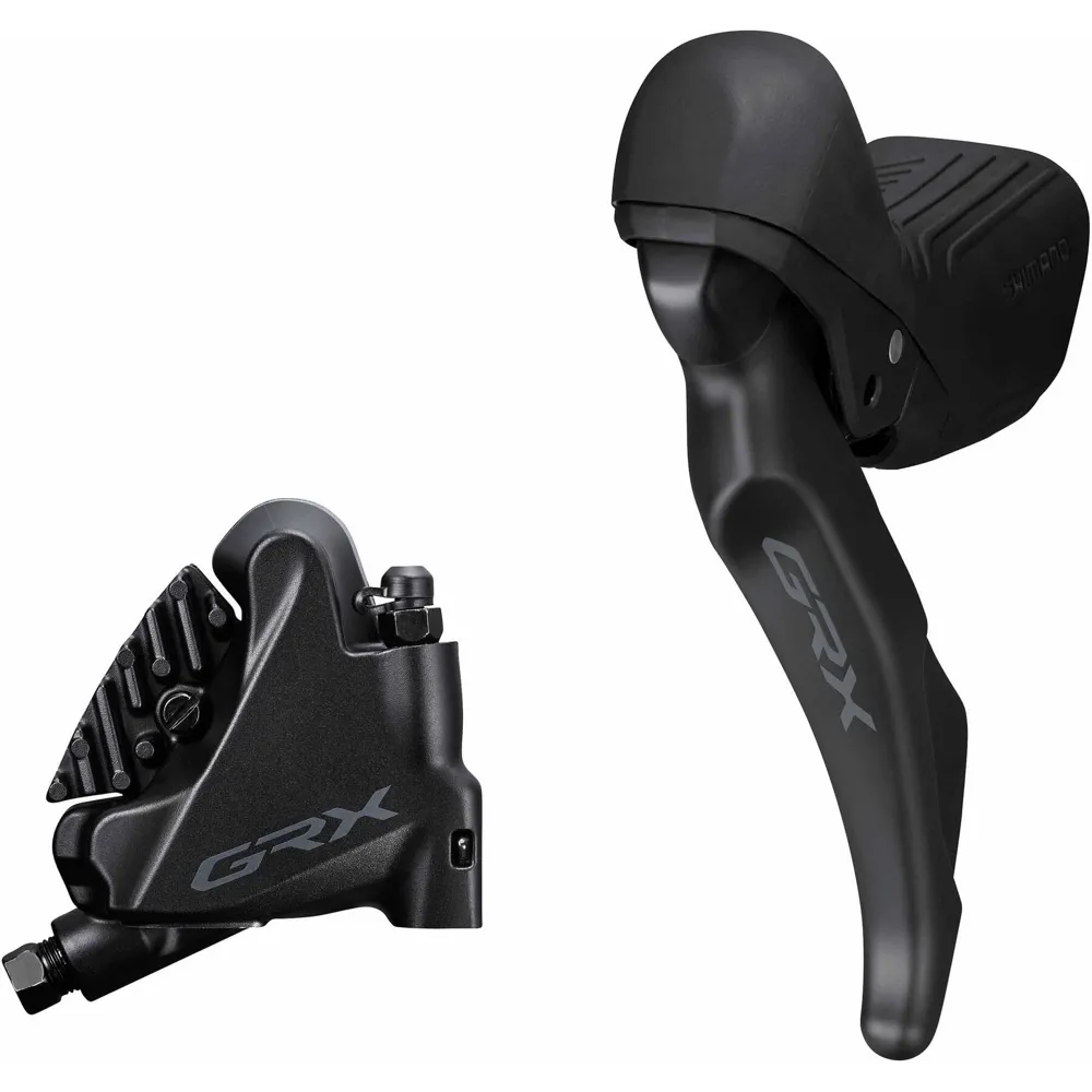 uPRISE Bikes Shimano GRX ST-RX610/BR-RX410 Hydraulic STI Flat Mount Calliper - LH rear | Price match, 365 day return s, 18-Month Warranty, Finance Available & Free UK Delivery