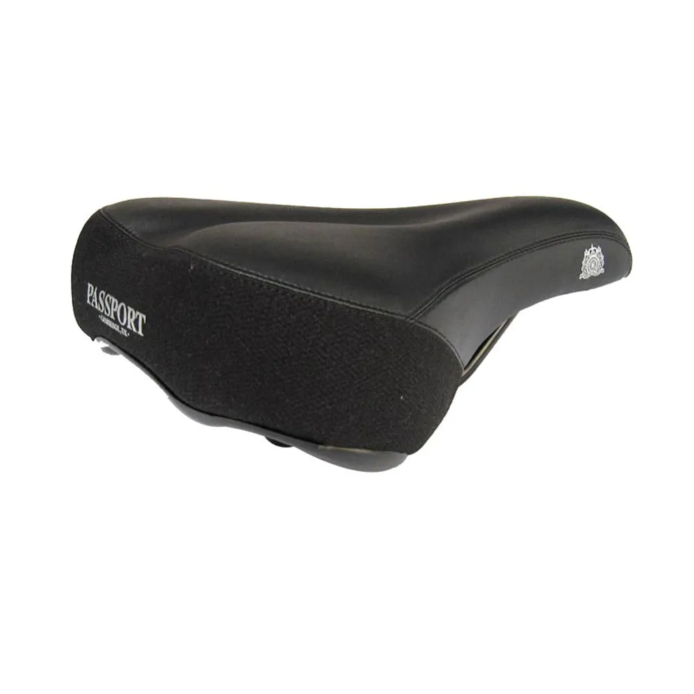 uPRISE Bikes Passport Business Class Saddle - Black - 250x175mm | Price match, 365 day returns, 18-Month Warranty, Finance Available & Free UK Delivery