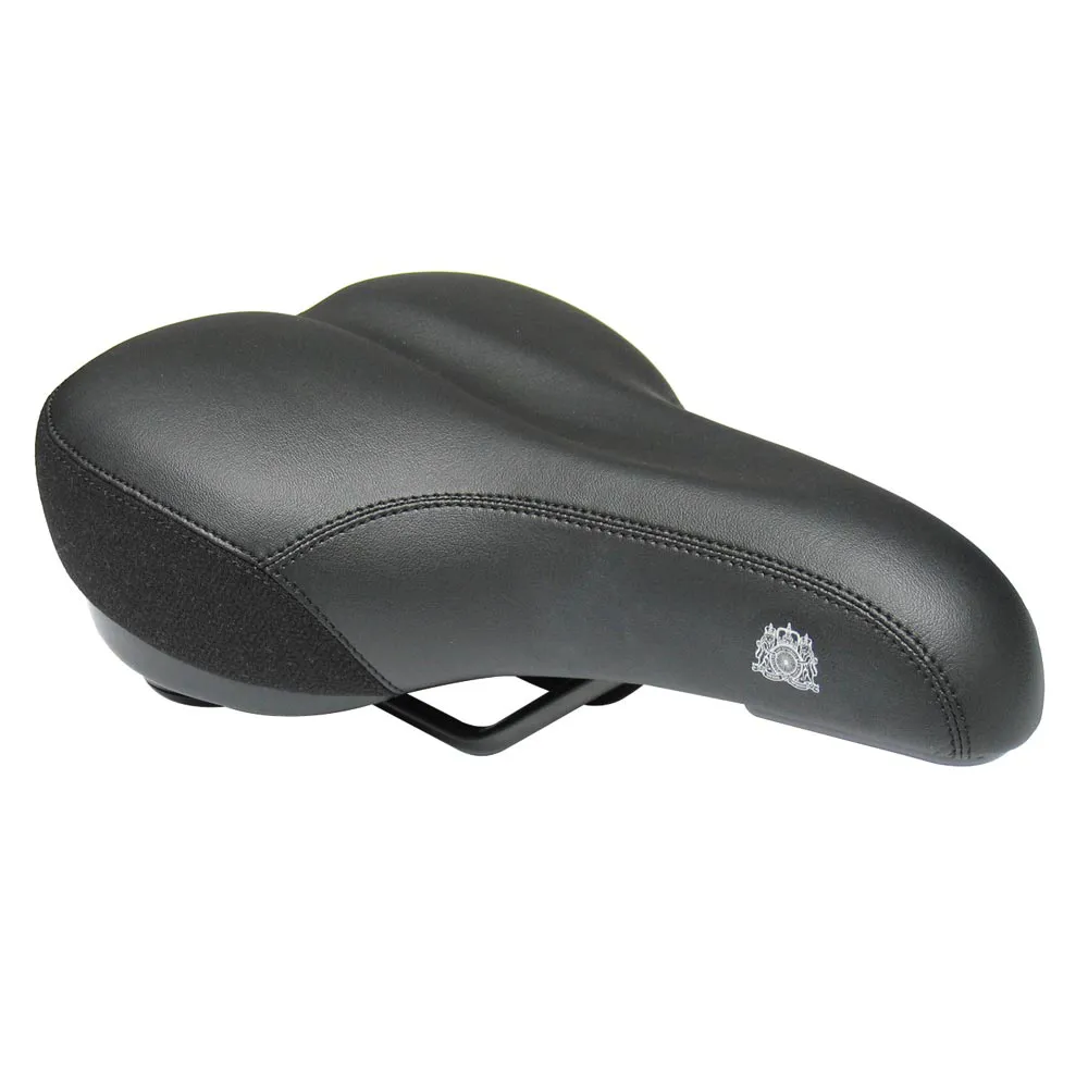 uPRISE Bikes Passport Upper Class Gents Saddle Black 260x180mm | Price match, 365 day return s, 18-Month Warranty, Finance Available & Free UK Delivery