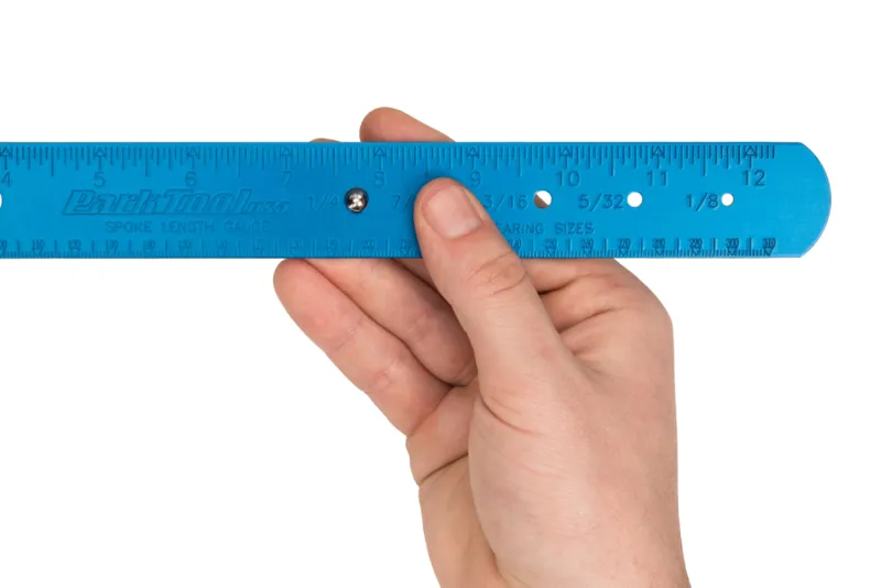 Park Tool SBC-1 Spoke/Bearing/Cotter Gauge - Blue-2