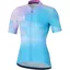 Shimano Mizuki Womens Short Sleeve Jersey - Blue/Pink