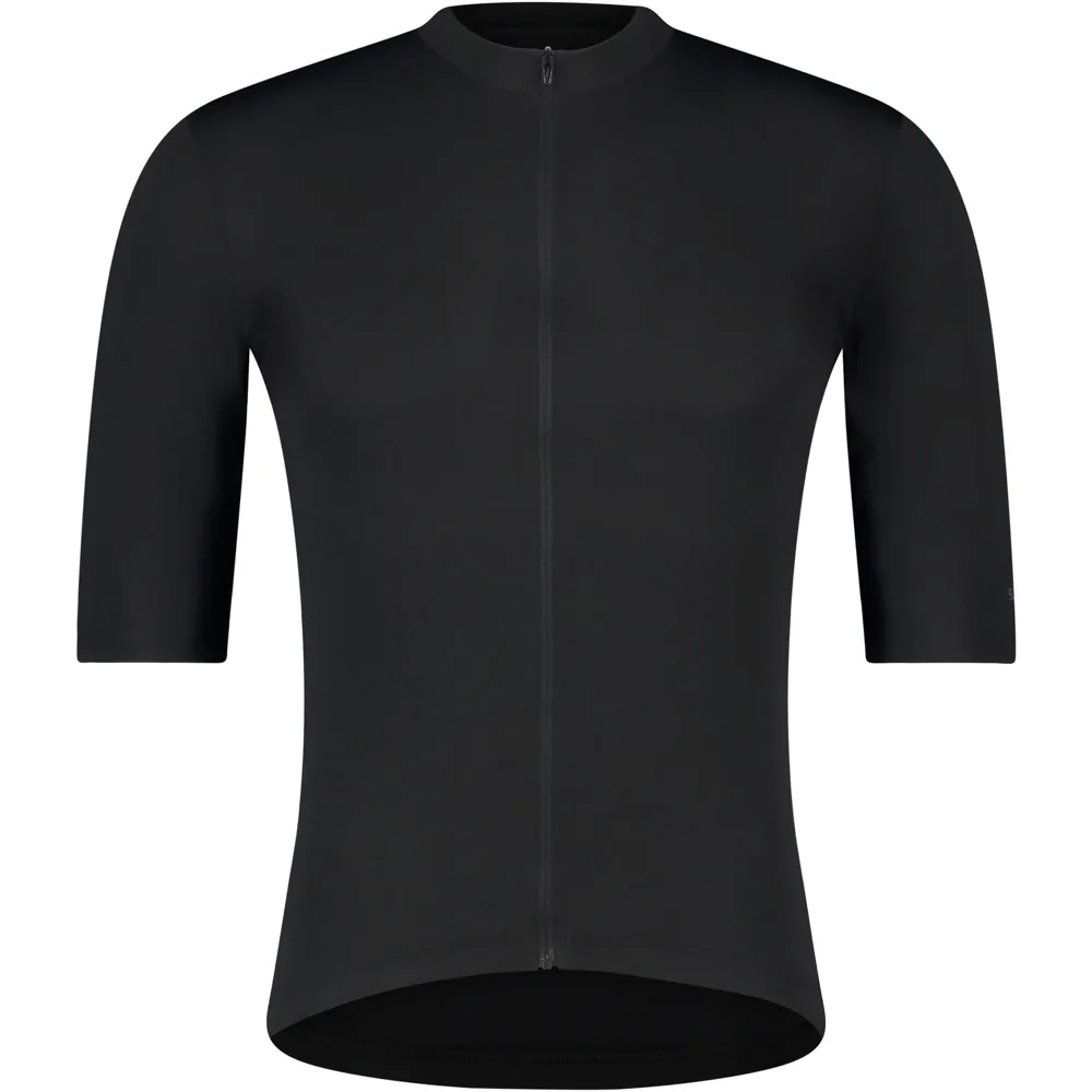 uPRISE Bikes Shimano Elemento Men's Short Sleeve Jersey - Black | Price match, 365 day return s, 18-Month Warranty, Finance Available & Free UK Delivery