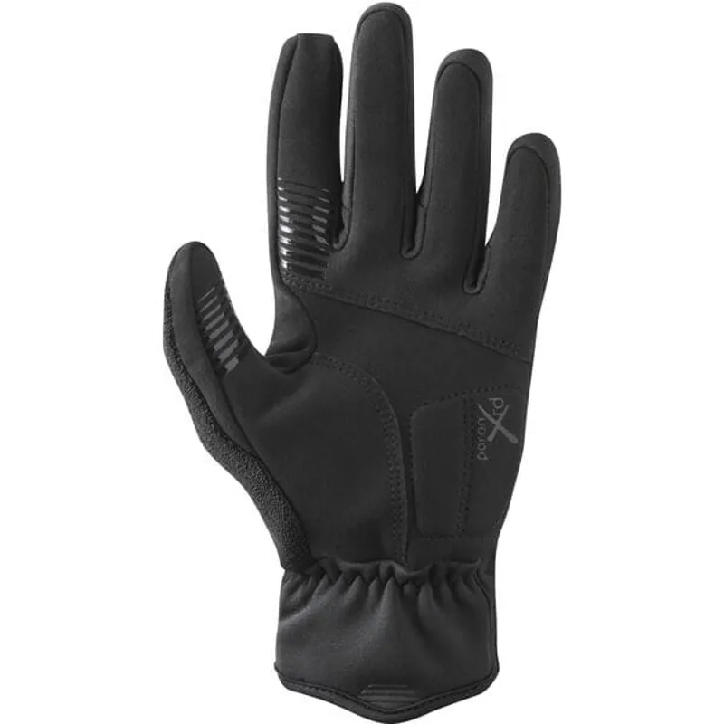 Shimano Windstopper Insulated Long Finger Gloves - Black-1