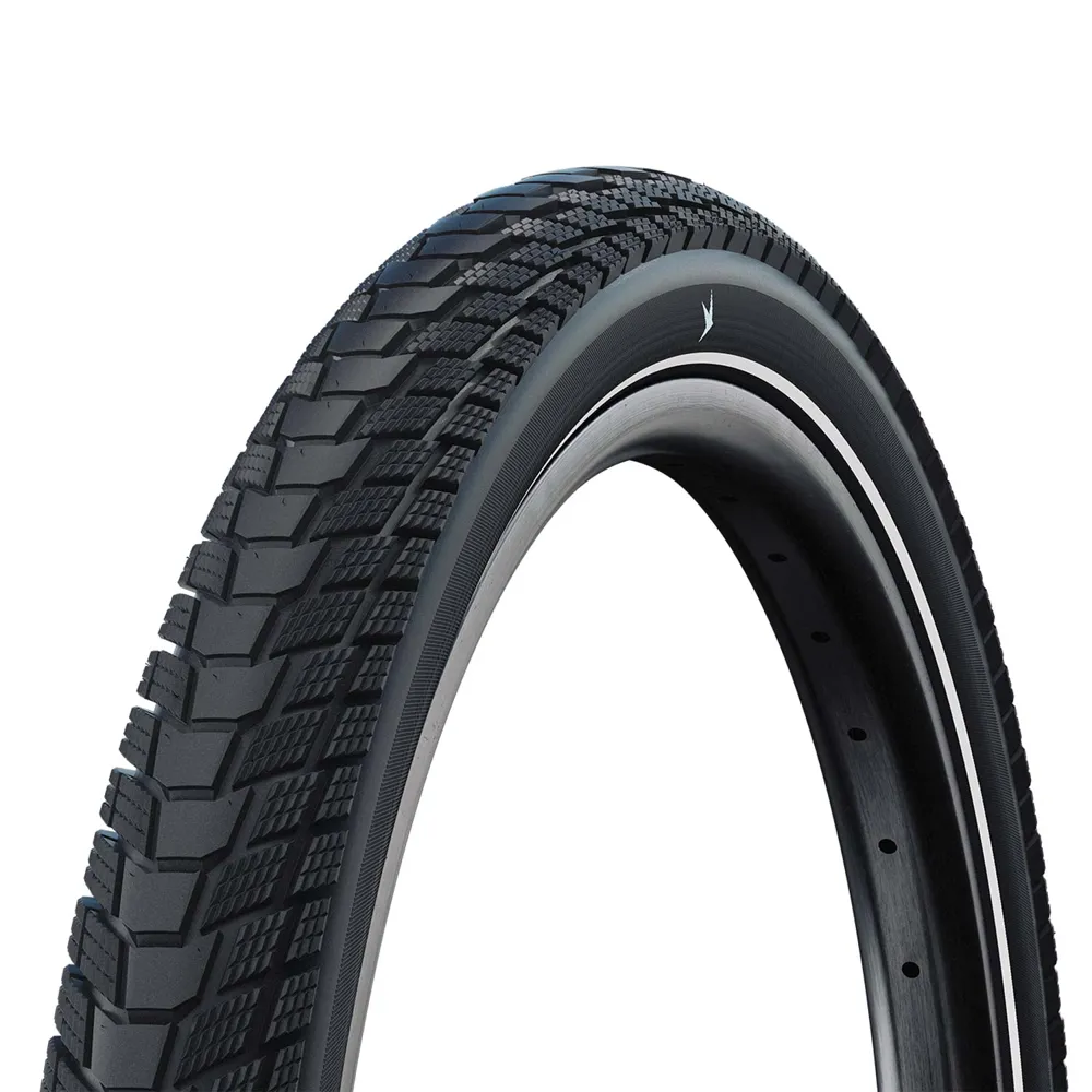uPRISE Bikes Schwalbe Motion Pick-Up Super Defence Hybrid Tyre - Black/Reflective | Price match, 365 day returns, 18-Month Warranty, Finance Available & Free UK Delivery