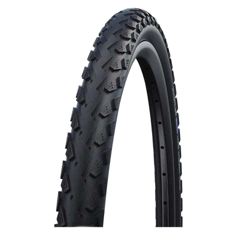 uPRISE Bikes Schwalbe Land Cruiser K-Guard Hybrid Tyre - Black | Price match, 365 day return s, 18-Month Warranty, Finance Available & Free UK Delivery