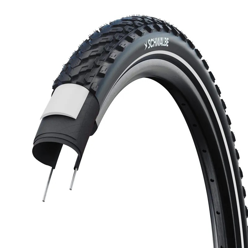 Schwalbe Motion Land Cruiser Plus Puncture Guard Hybrid/Trekking Tyre - Black-1