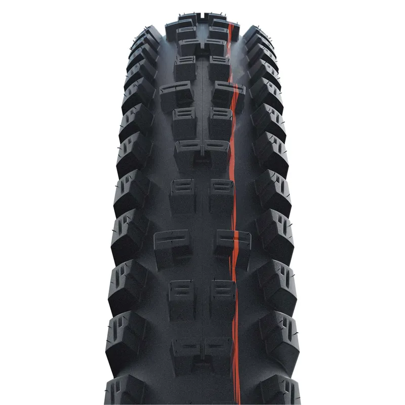Schwalbe Tacky Chan Race Pro Soft Folding TLR MTB Tyre - 29 x 2.40 inch - Black-1