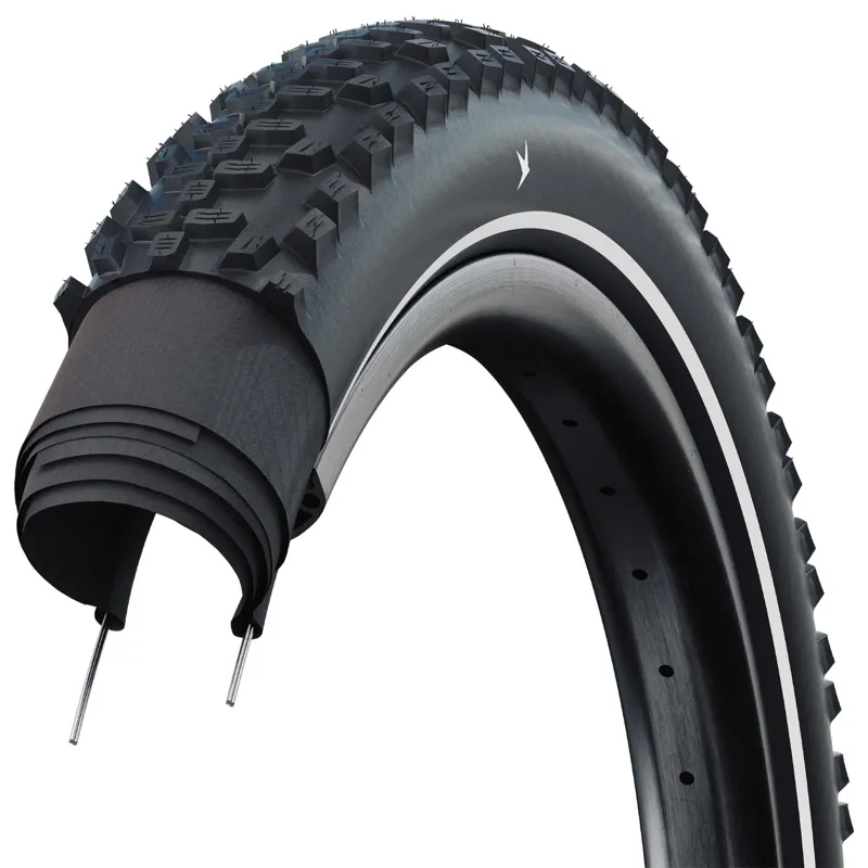 Schwalbe Motion Smart Sam Cargo Super Defence Tyre - 26 x 2.35 inch - Black-1