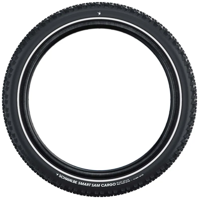 Schwalbe Motion Smart Sam Cargo Super Defence Tyre - 26 x 2.35 inch - Black-2
