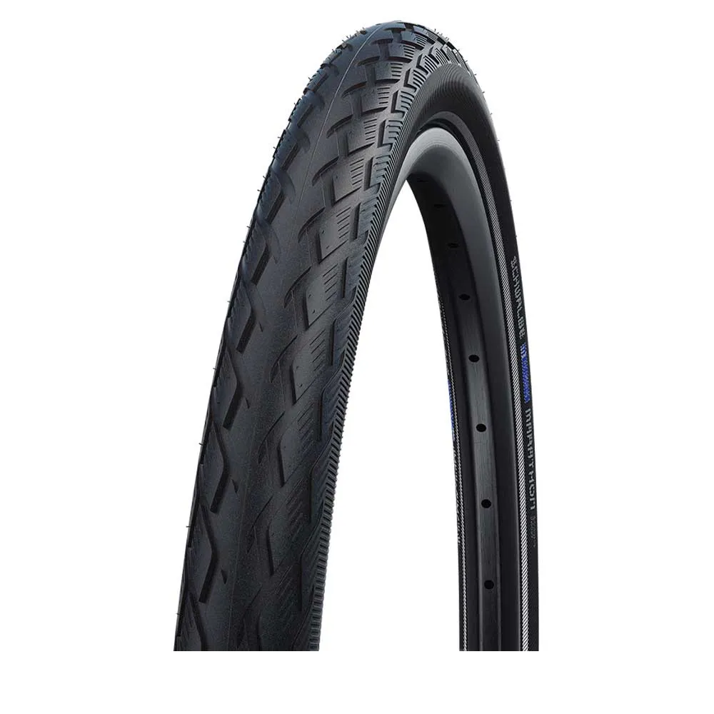 uPRISE Bikes Schwalbe Marathon Greenguard Folding Bike Tyre - Black/Reflective | Price match, 365 day return s, 18-Month Warranty, Finance Available & Free UK Delivery