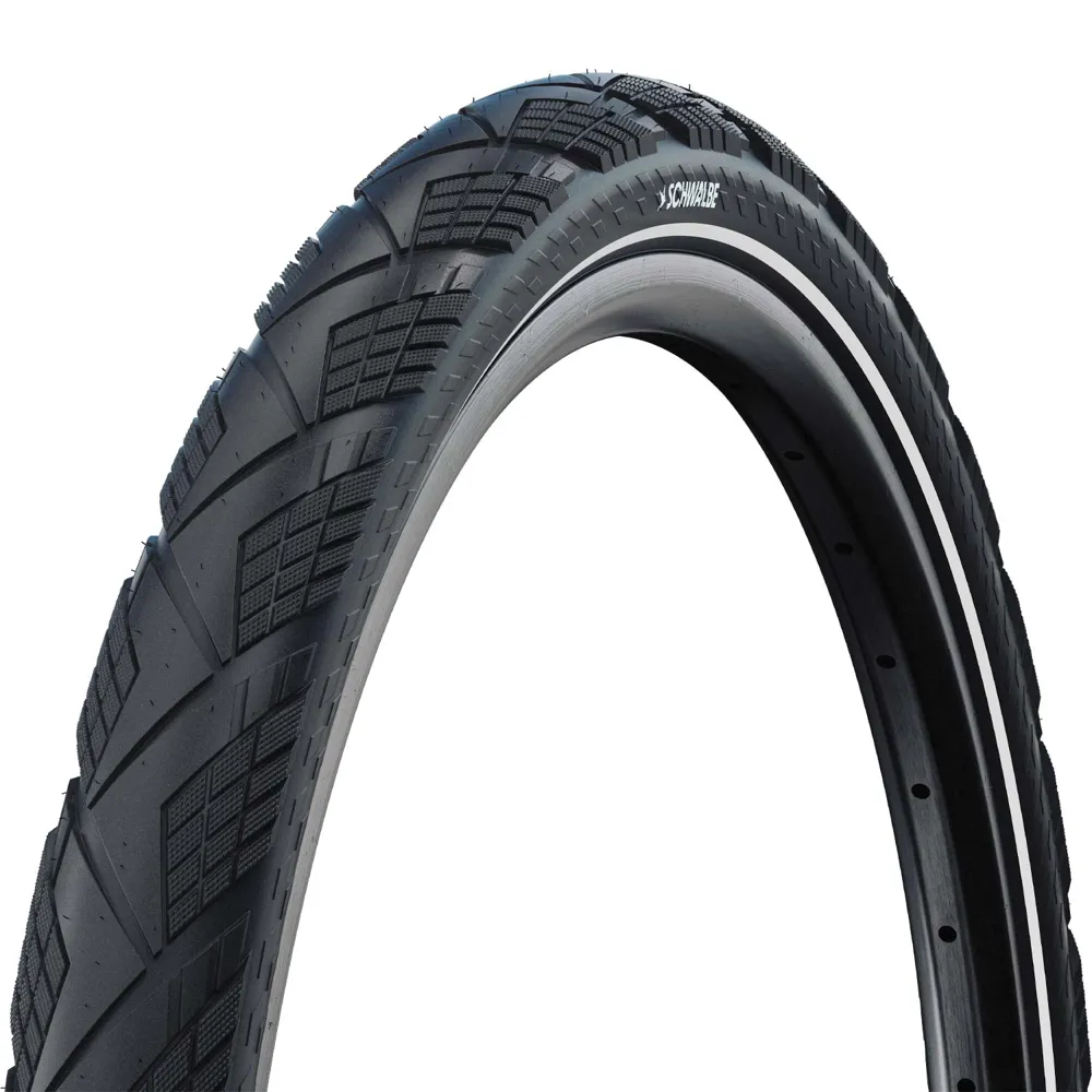 uPRISE Bikes Schwalbe Marathon Efficiency Pro V-Guard TLR Folding Hybrid Tyre - Black | Price match, 365 day returns, 18-Month Warranty, Finance Available & Free UK Delivery