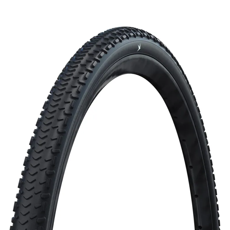 Schwalbe G-One RX Pro Super Race Folding TLR Gravel Tyre - Black