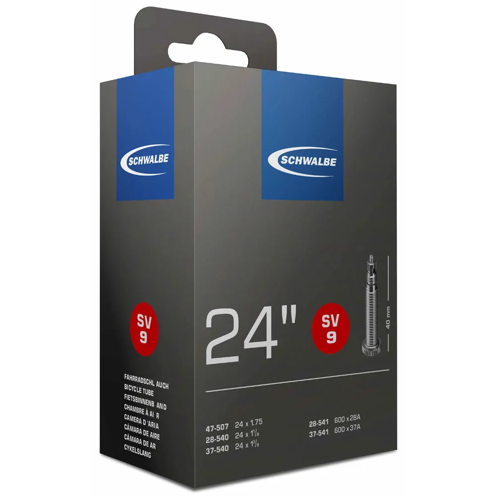 uPRISE Bikes Schwalbe SV9C 24 x 1 40mm Inner Tube - Presta | Price match, 365 day return s, 18-Month Warranty, Finance Available & Free UK Delivery