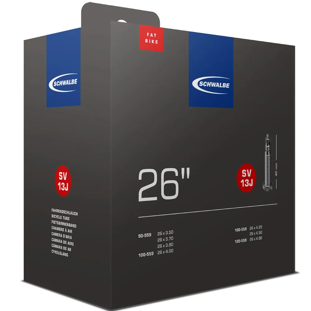 uPRISE Bikes Schwalbe SV13 26 x 1.5/2.5 40mm Inner Tube - Presta | Price match, 365 day return s, 18-Month Warranty, Finance Available & Free UK Delivery