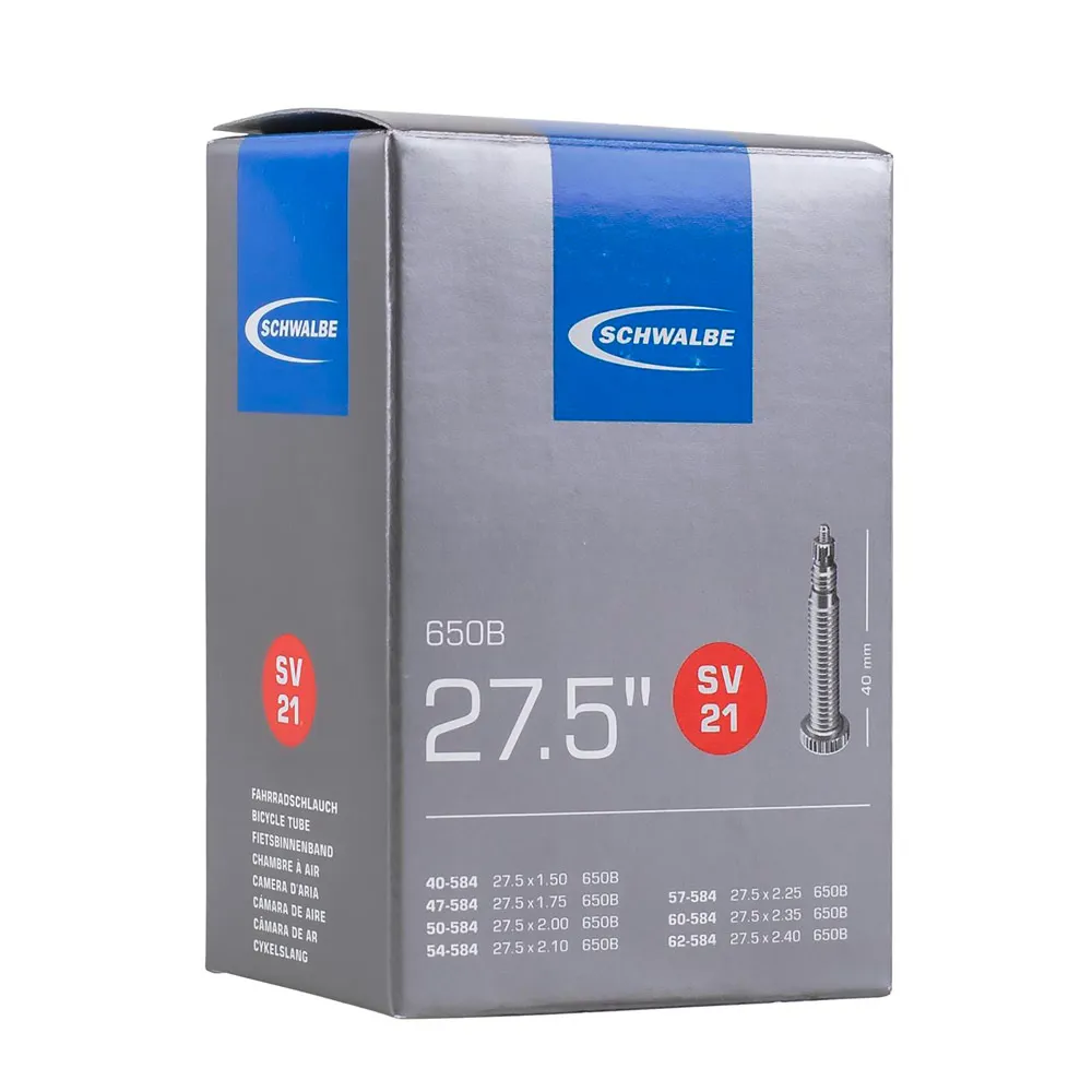 uPRISE Bikes Schwalbe SV21 27.5 x 1.5-2.4 40mm Inner Tube - Presta | Price match, 365 day return s, 18-Month Warranty, Finance Available & Free UK Delivery