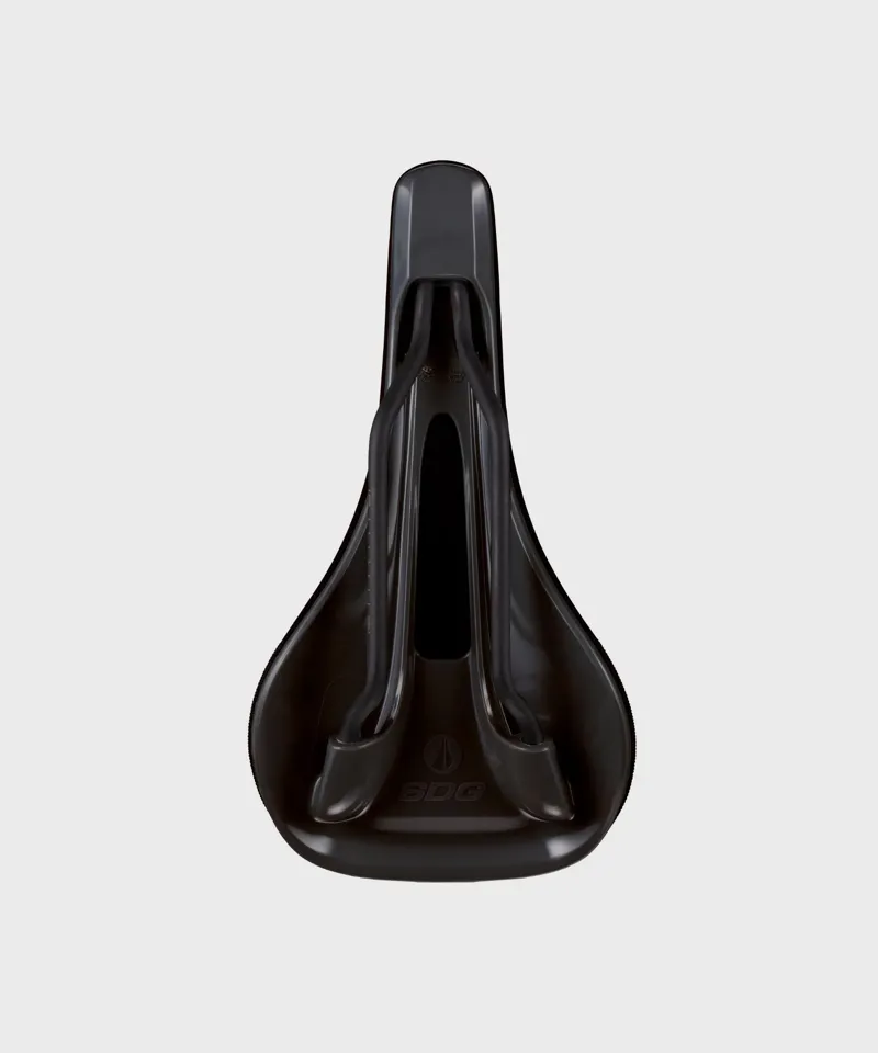SDG Bel Air V3 Steel Saddle - Black - 260 x 140mm-1