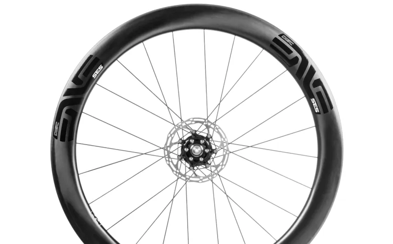 Enve 5.6 SES Clincher Disc Road Rim - Black - Rear 24H-1