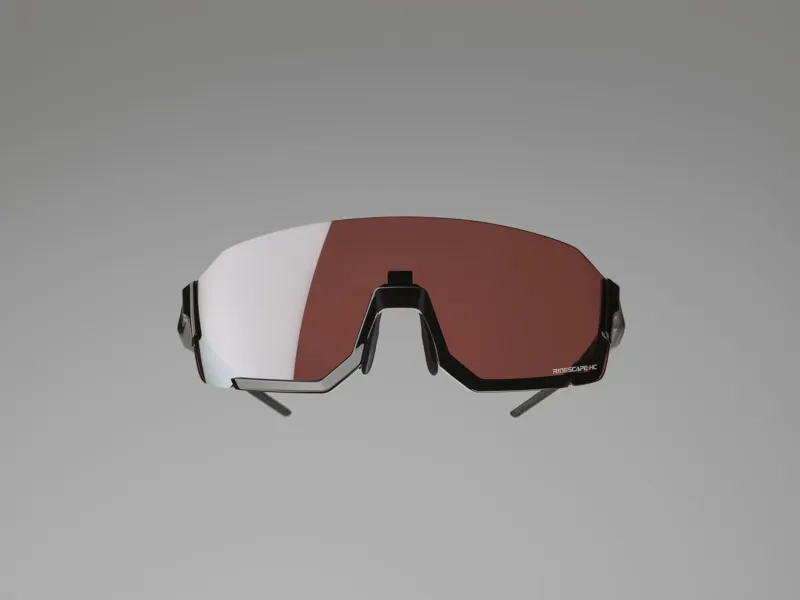 Shimano Aerolite Cycling Glasses - Metallic Black/RideScape Road Lens-2
