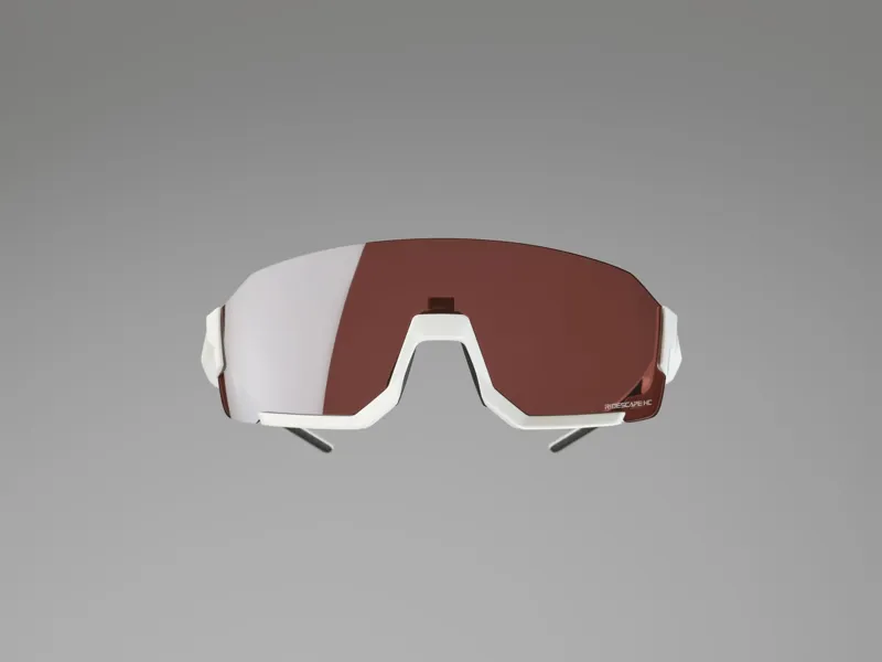 Shimano Aerolite Cycling Glasses - Metallic White/RideScape Road Lens-1